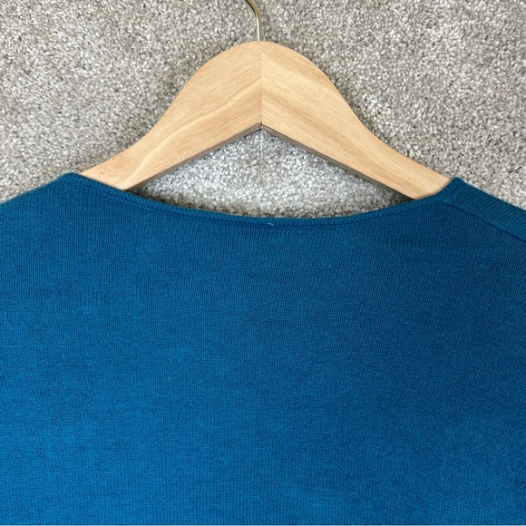 J Jill Cardigan Womens Small Blue Cotton Blend Long Sleeve Stretch- 9287* - Picture 11 of 12